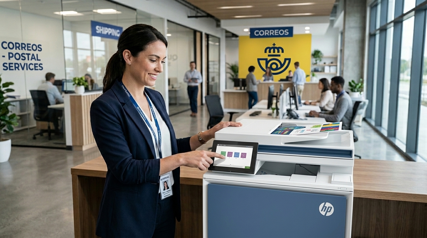Cómo Correos unificó su gestión documental e impresión multifunción con Digitaldocu, Kyocera y HP