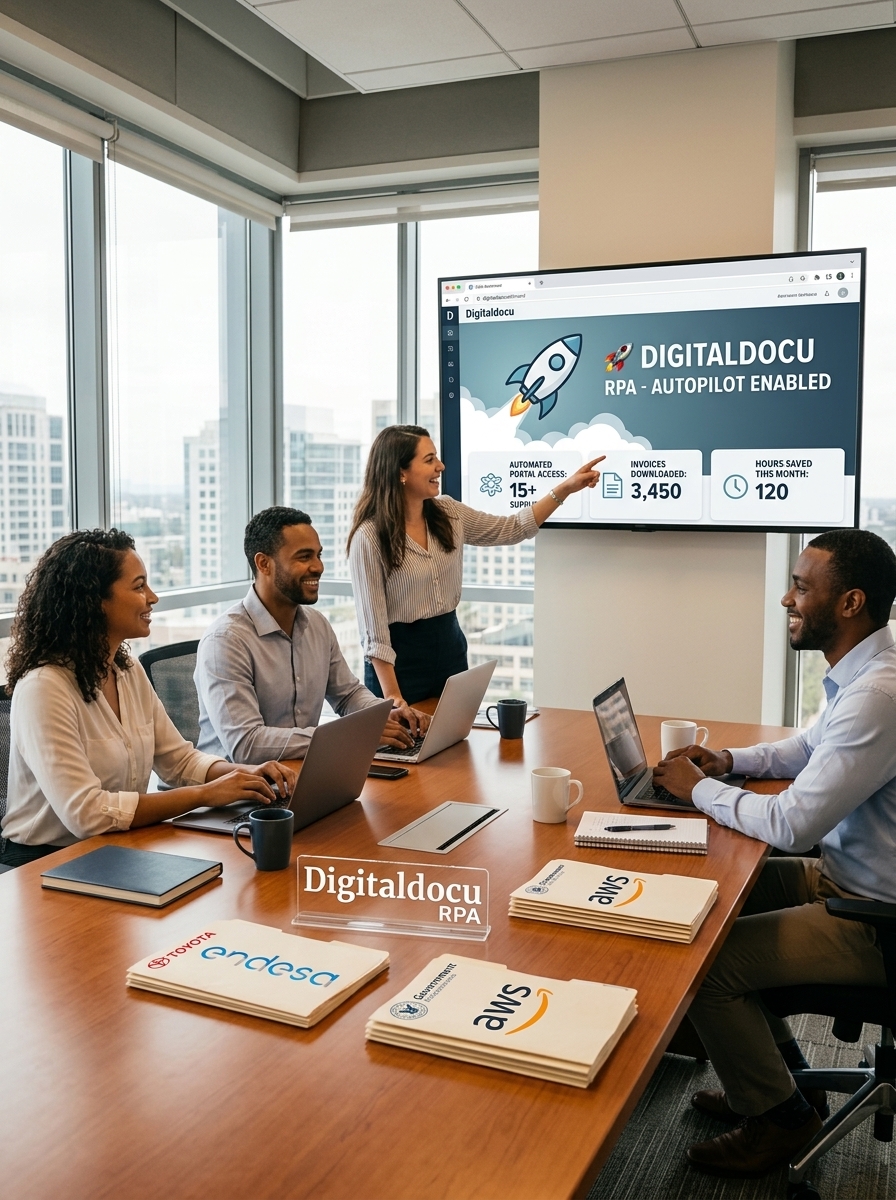 Lanzamiento: Digitaldocu RPA — Automatización de portales web en piloto automático