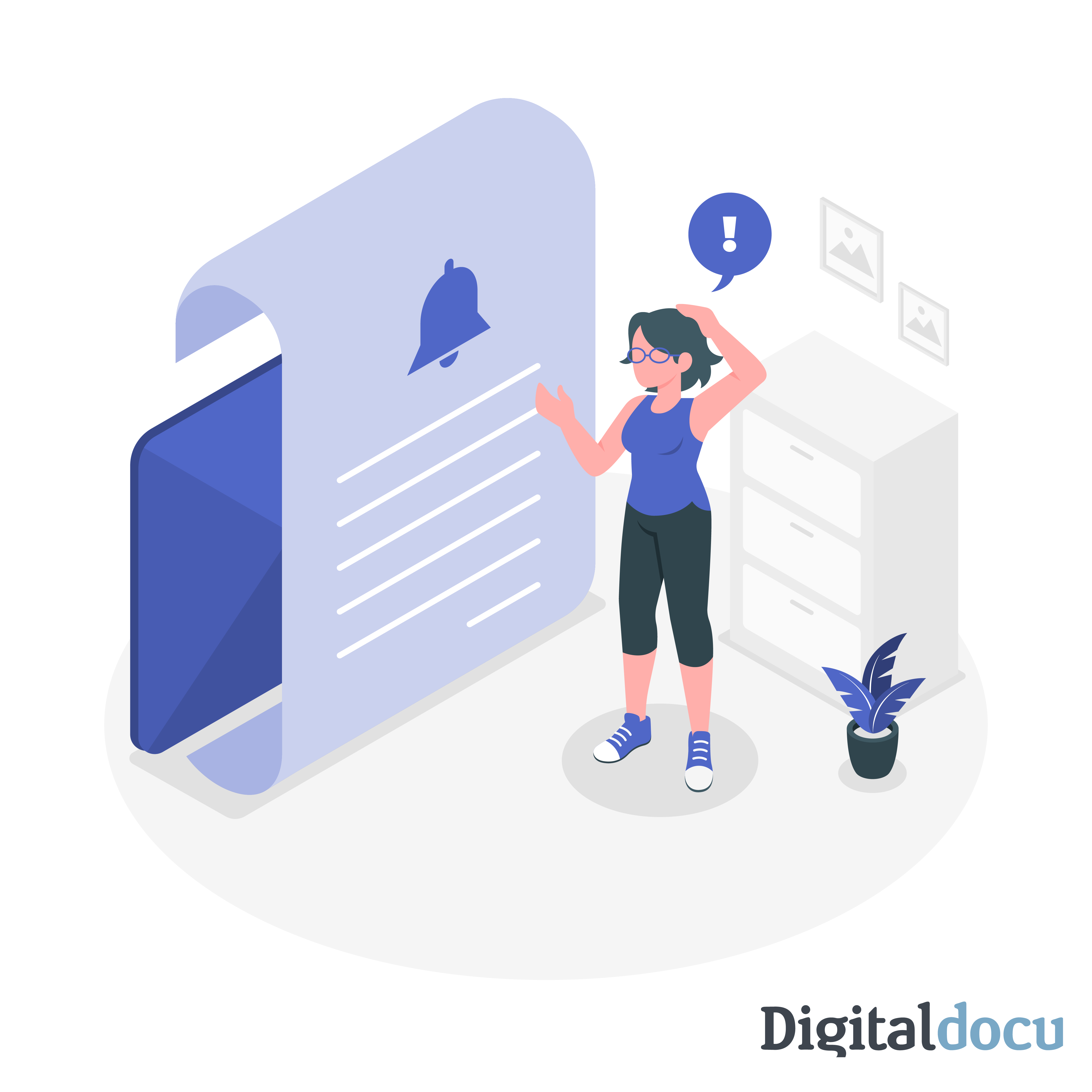 Organizar notificaciones y su documentación adjunta